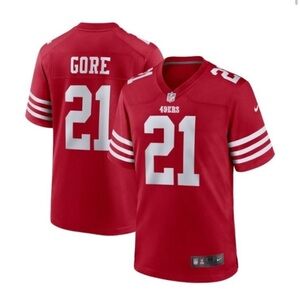 Nike Red NFL On Field Jersey